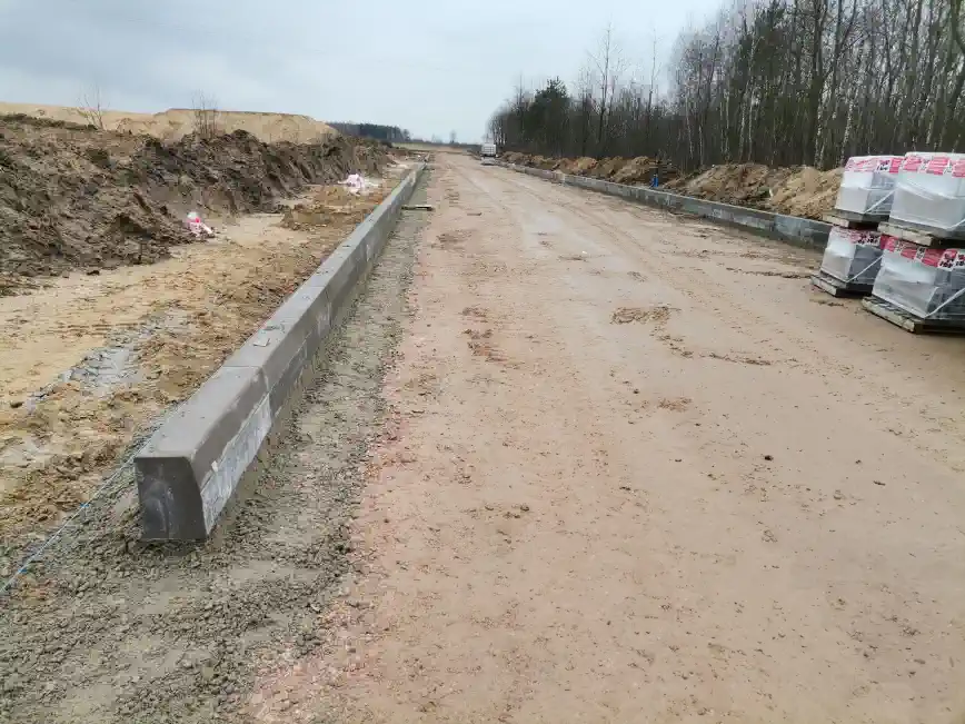 geodeta tyczenie krawężnika