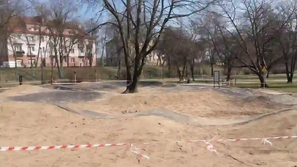 budowa Pumptrack ul. Brzeźnicka