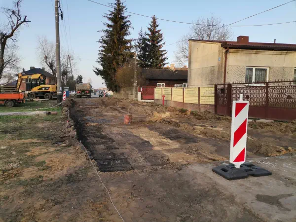 modernizacja ulicy Stara Droga